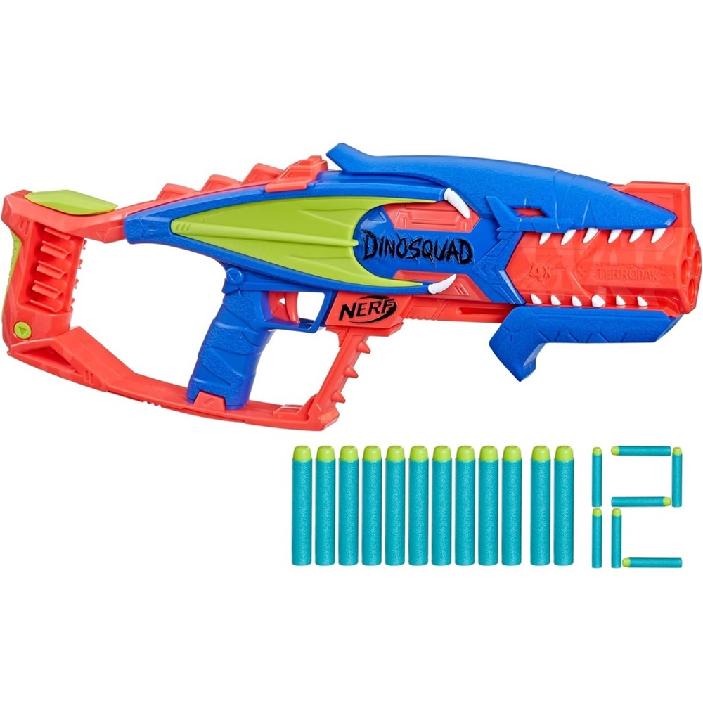 Nerf Blue and Orange Action Figure Playset